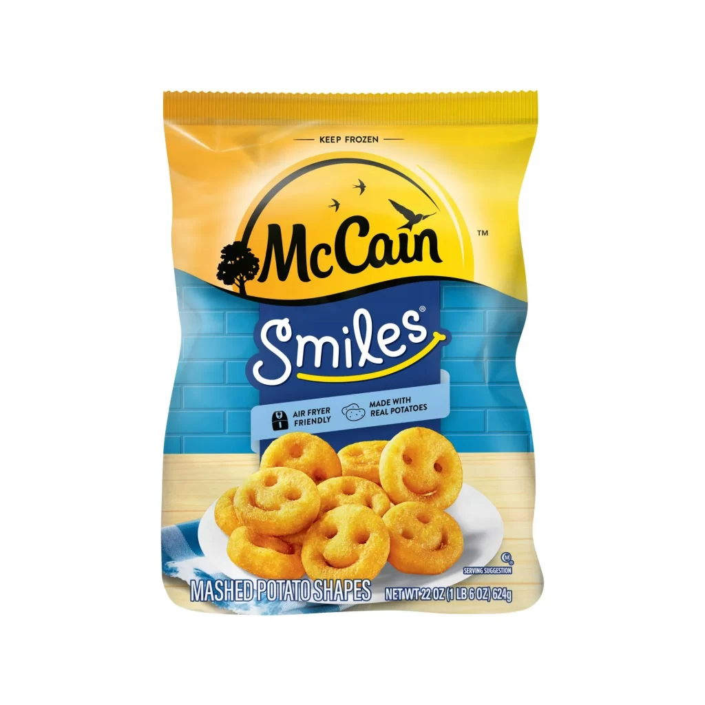 McCain Smiles Packaging