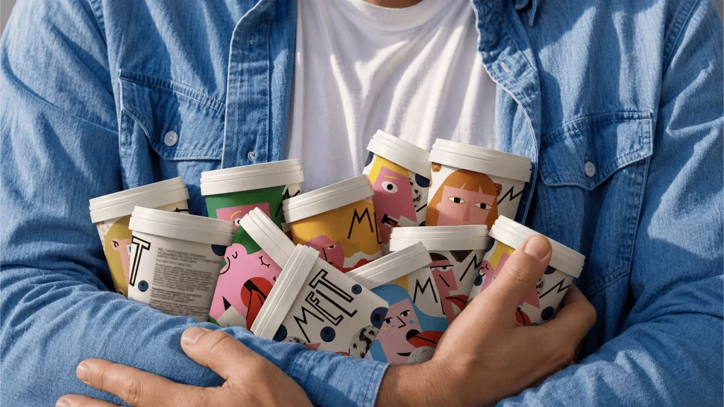 Melt Coffee Cups Packaging