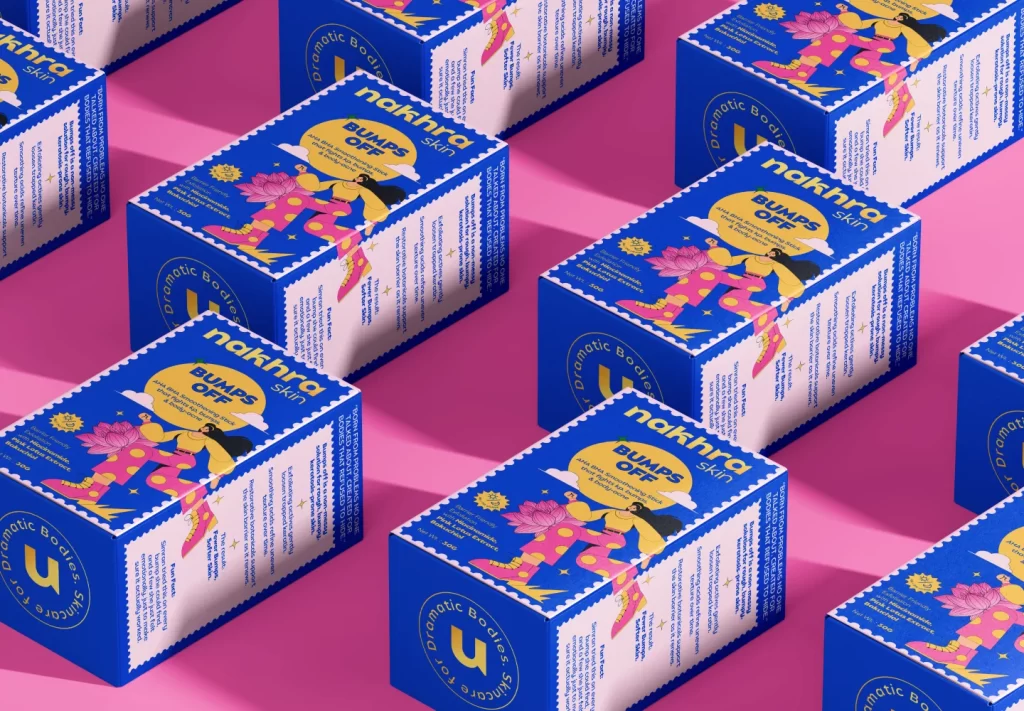 Nakhra Bumps Off Playful Colorful Packaging