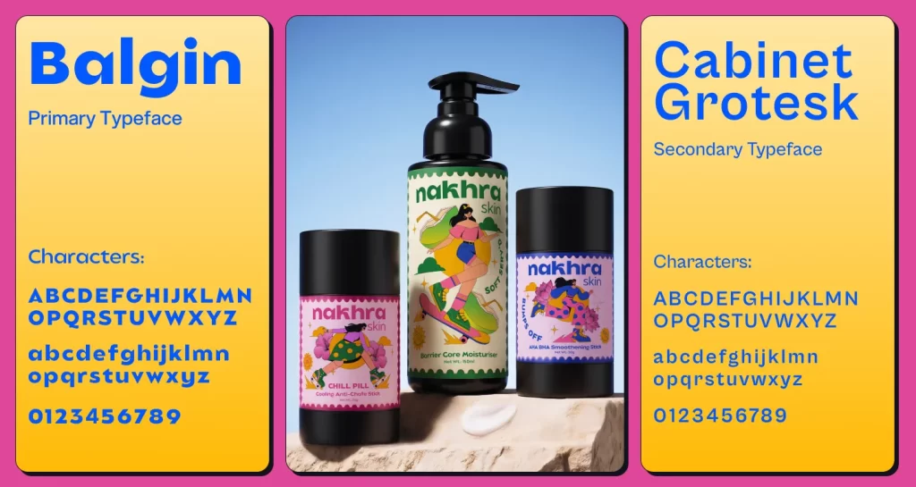 Nakhra Skin Care Packaging