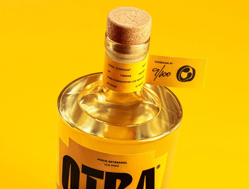 Otra Pisco Artesanal Packaging