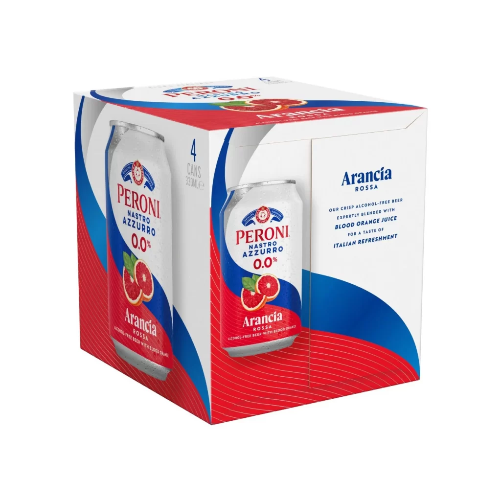Peroni Nastro Azzurro 4-pack
