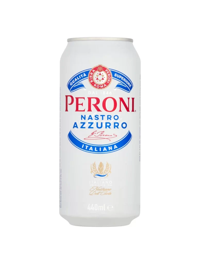 Peroni Nastro Azzurro Can Packaging