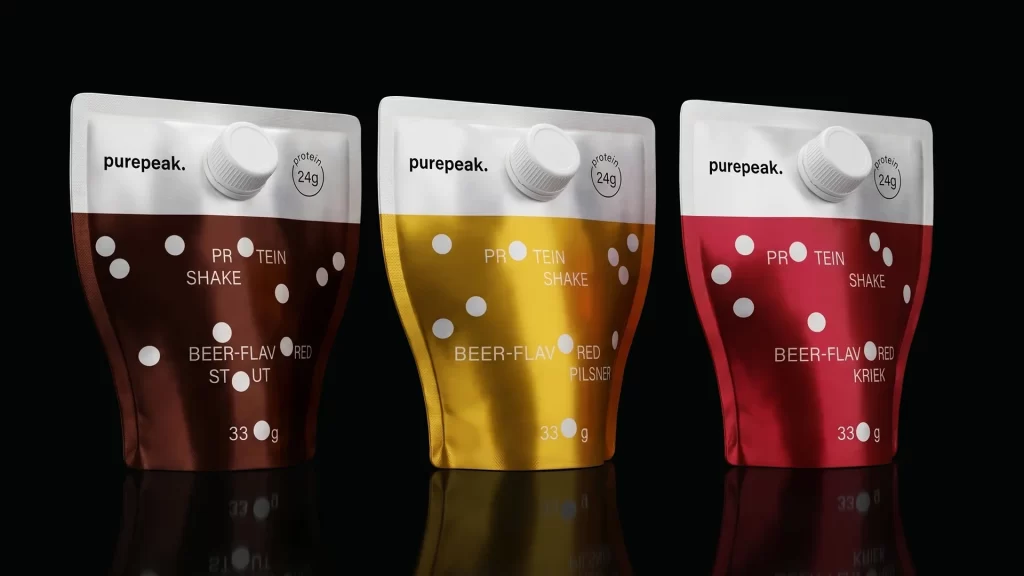 Purepeak Protein Shake Three Distinct Packaging