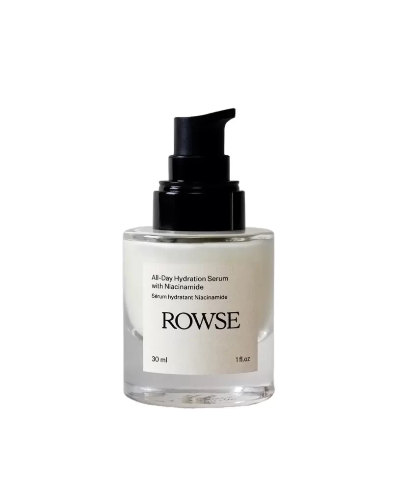 Rowse All-Day Hydration Serum with Niacinamide Packaging