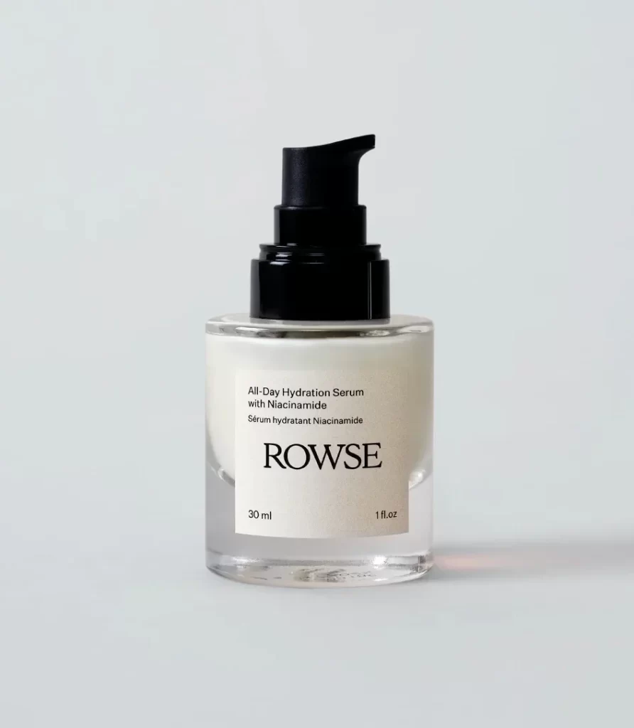 Rowse All-Day Hydration Serum with Niacinamide Packaging 3