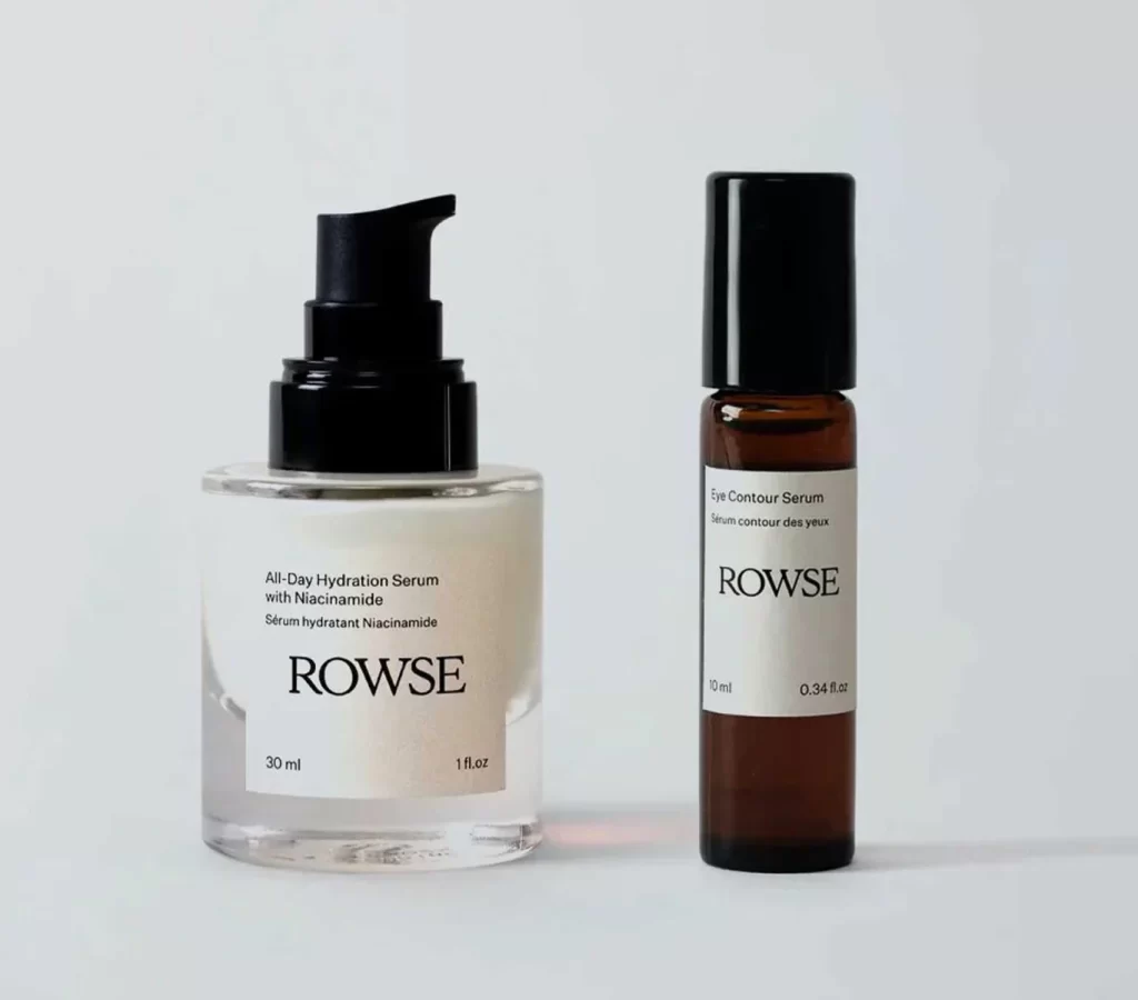 Rowse All-Day Hydration Serum with Niacinamide Packaging 4