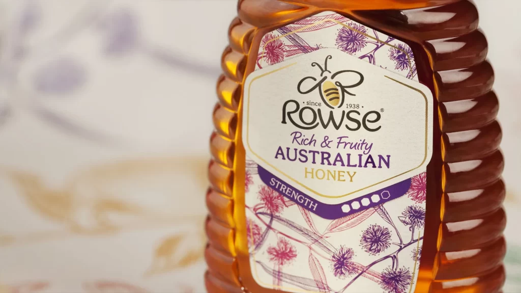 Rowse Australian Honey Packaging