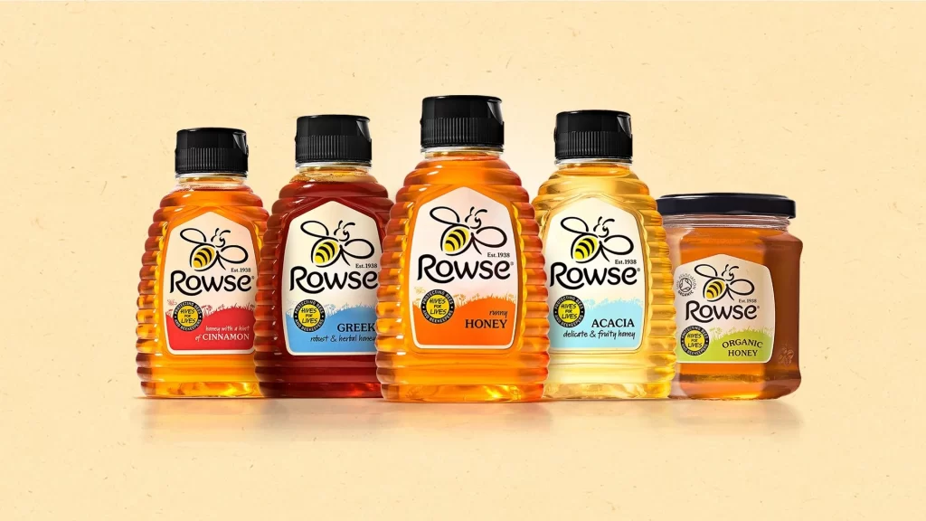 Rowse Honey Packaging