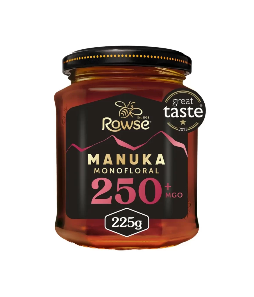 Rowse Manuka Monofloral 250+ MGO Packaging