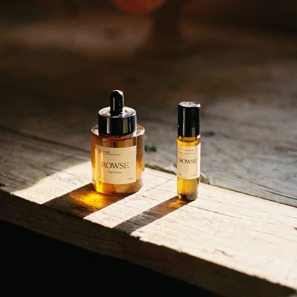Rowse Night Serum Packaging