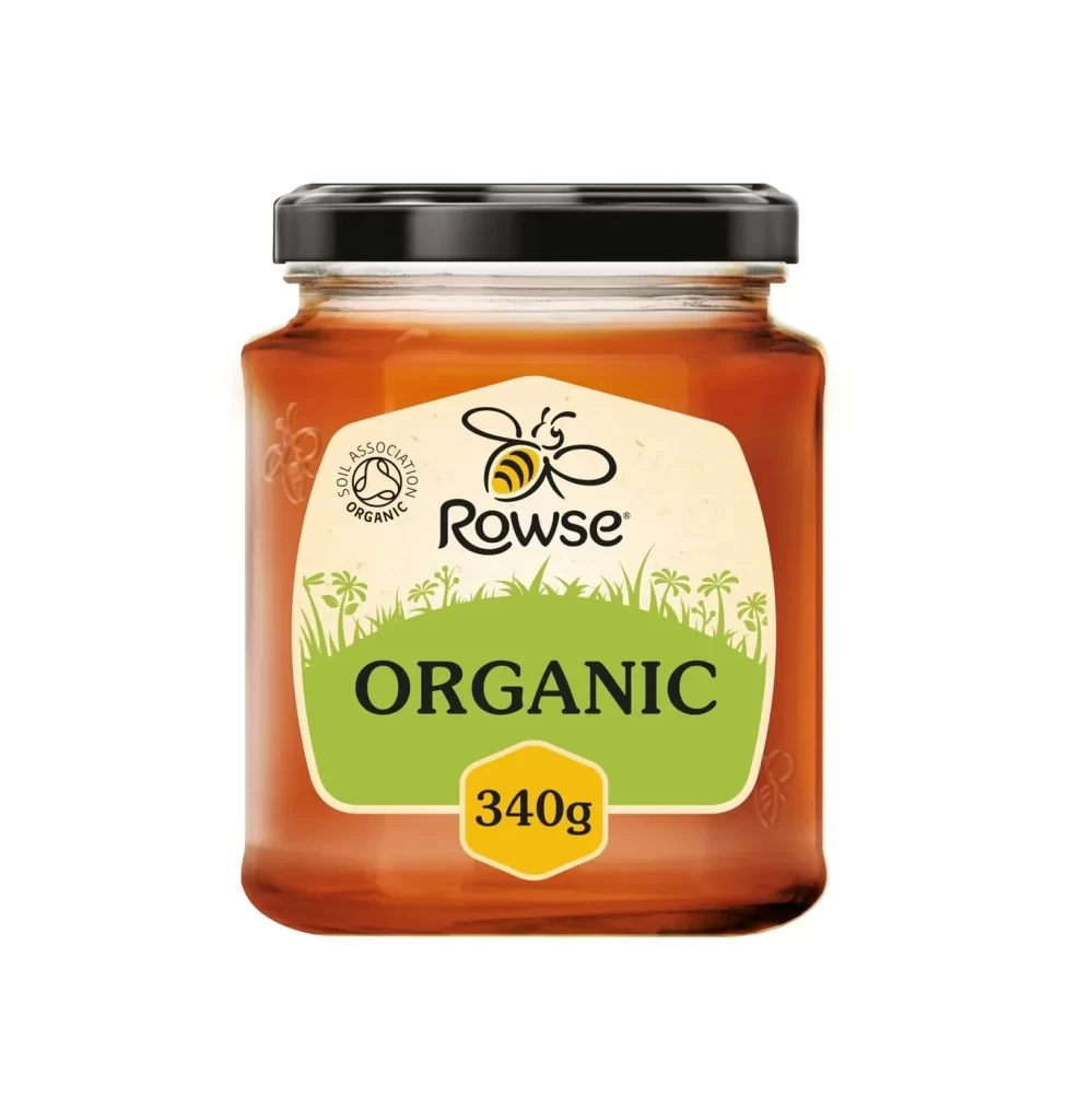 Rowse Organic Honey Packaging 2