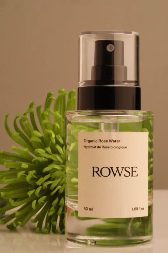 Rowse Organic Rose Water Packaging 2