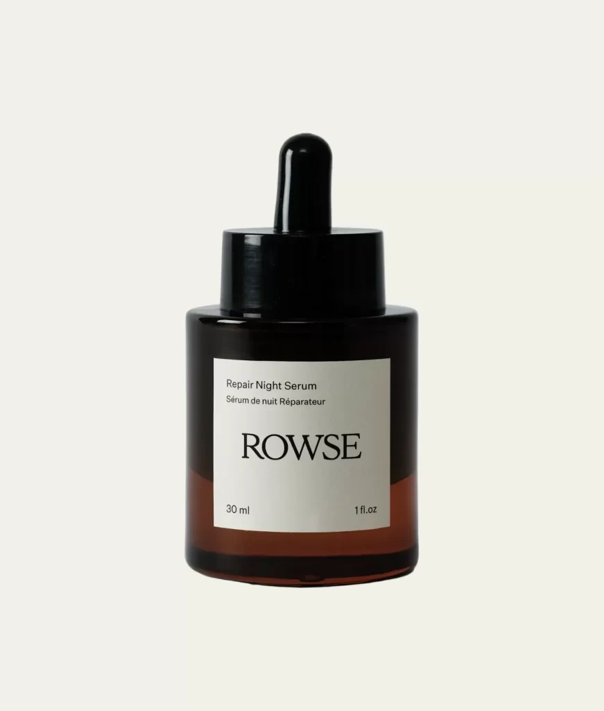Rowse Repair Night Serum Packaging