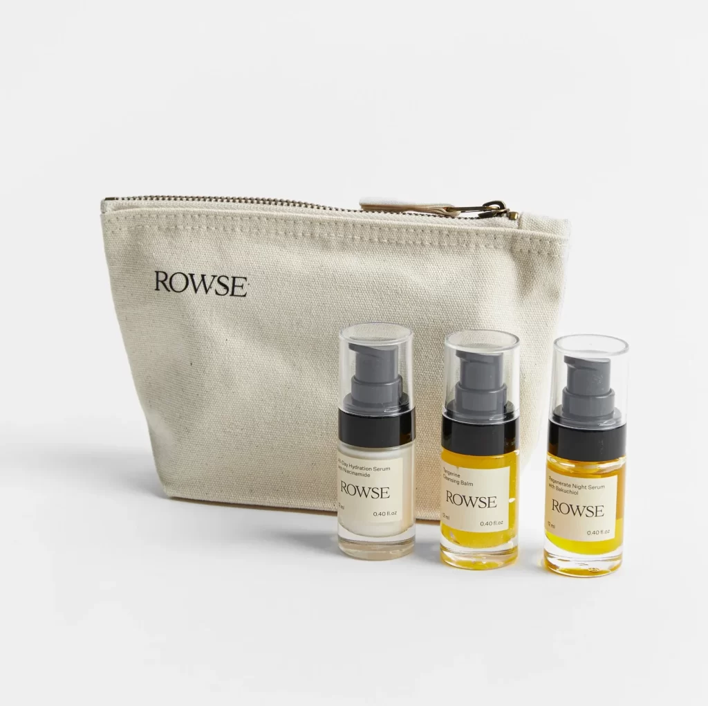 Rowse Skincare Set Packaging