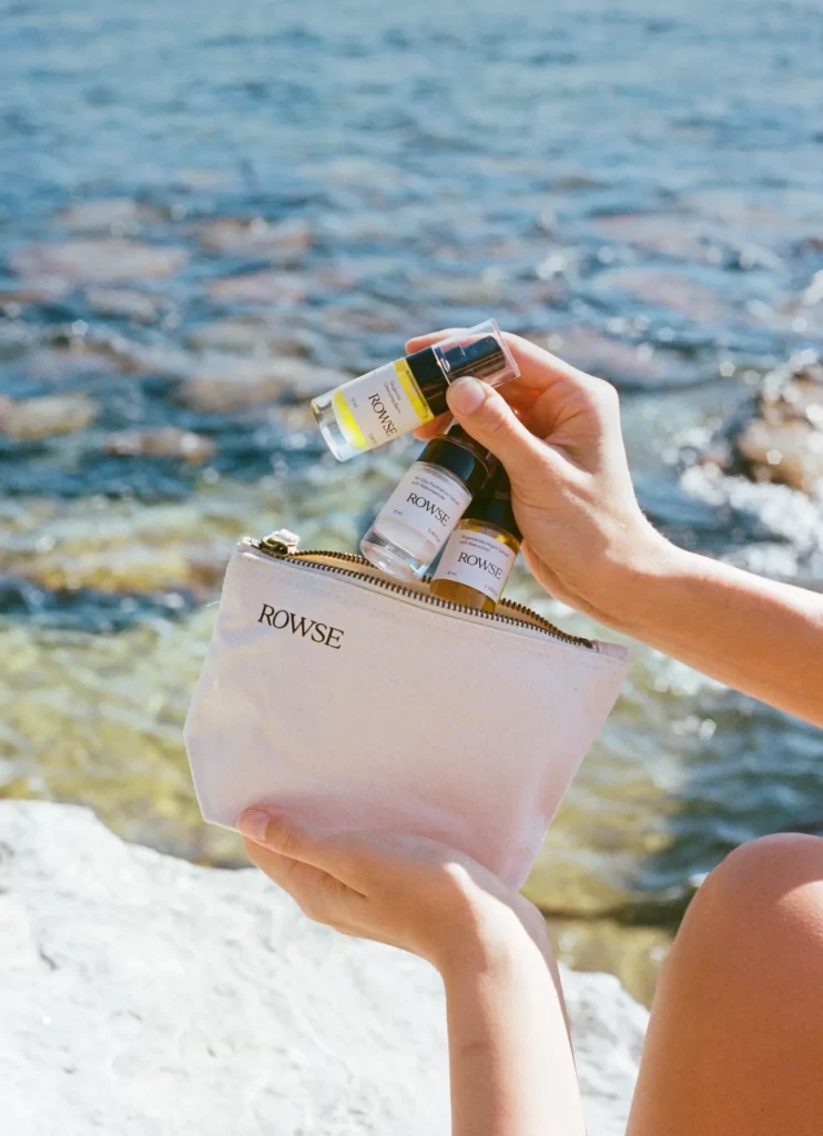 Rowse Skincare products Packaging
