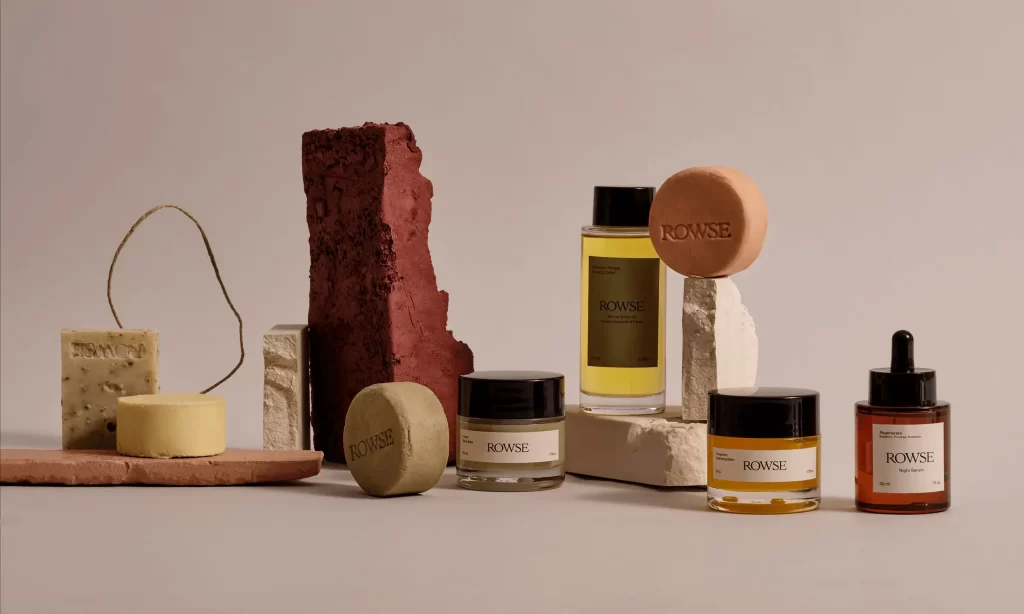 Rowse Skincare products Packaging 2