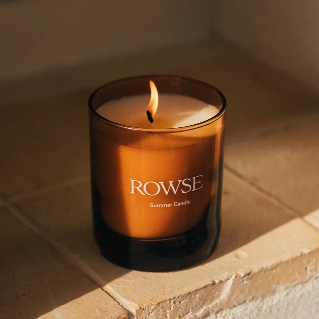 Rowse Summer Candle Packaging