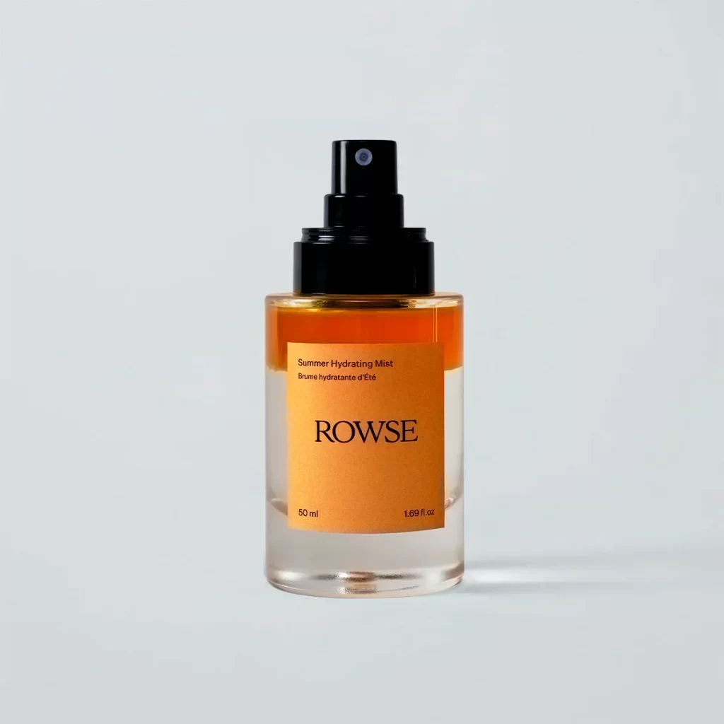 Rowse Summer Hydrating Mist Packaging