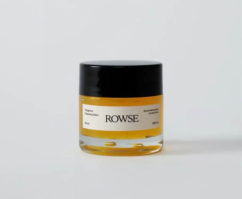 Rowse Tangerine Cleansing Balm Packaging 2