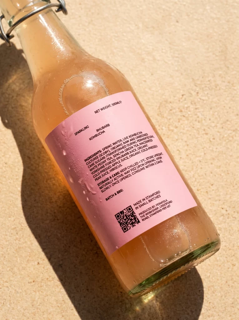 Sparkling Kombucha Packaging