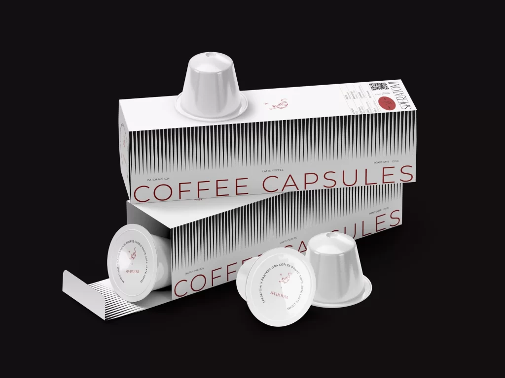 Speratomi Coffee Capsules Packaging