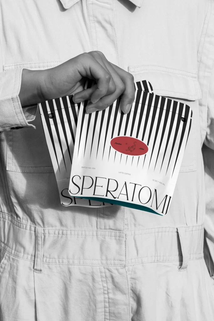 Speratomi Latte Coffee Packaging