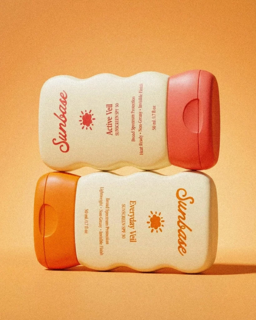 Sunbase Sunscreen White Indicating Packaging