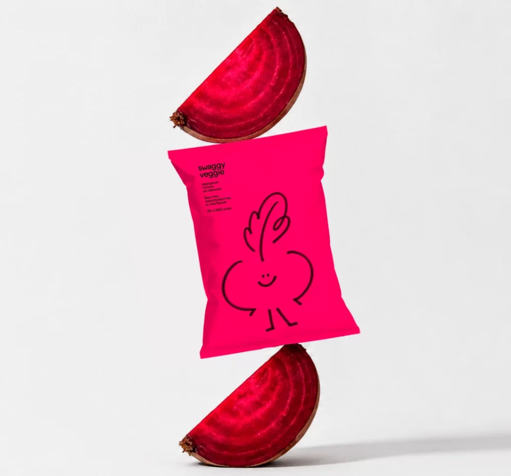 Swaggy Veggie Beetroot Chips Packaging