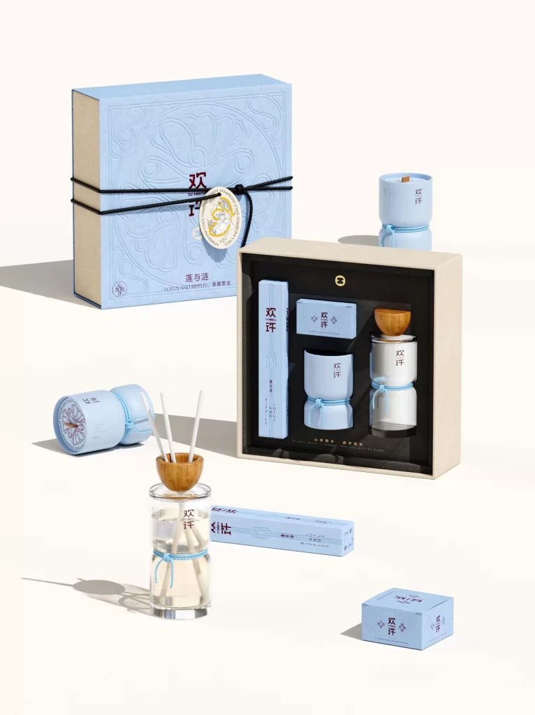 To Aromatherapy Set Packaging