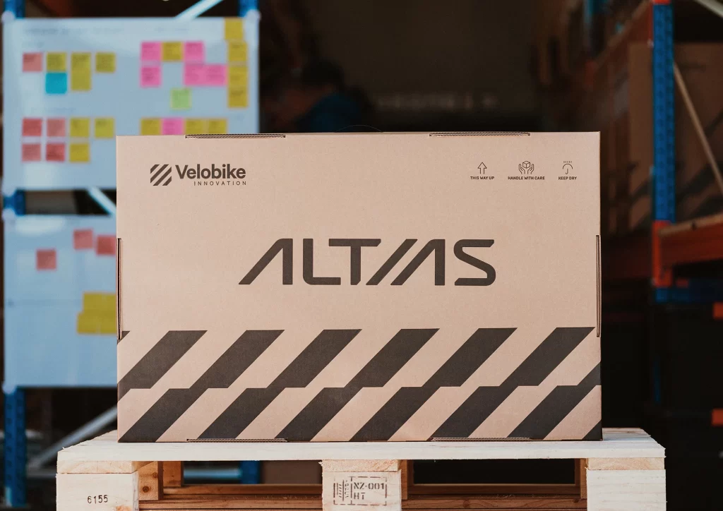 Velobike Atlas Packaging