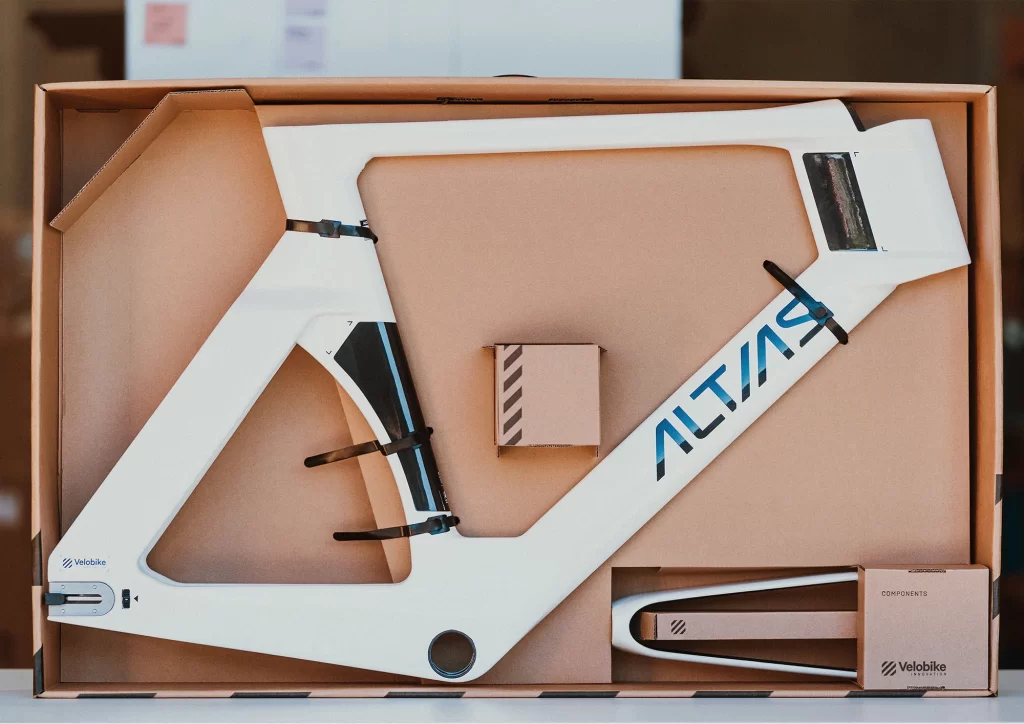 Velobike Bicycle Frame Packaging