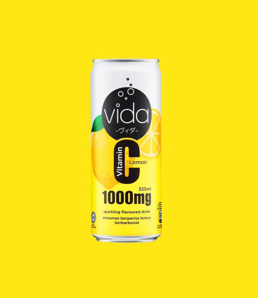 Vida Vitamin C Lemon Packaging