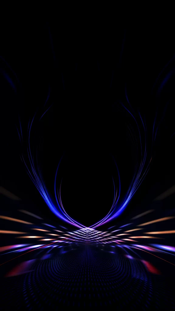 Abstract Artwork Dark Blue And Purple