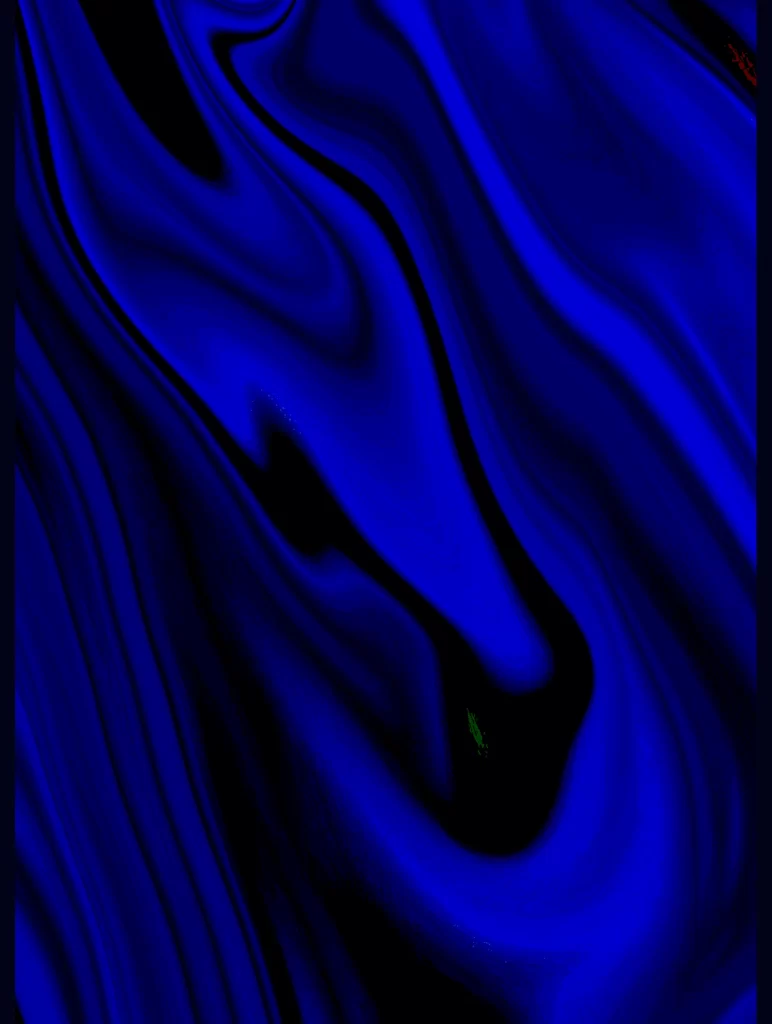 Abstract Blue Black Fluid Dynamic