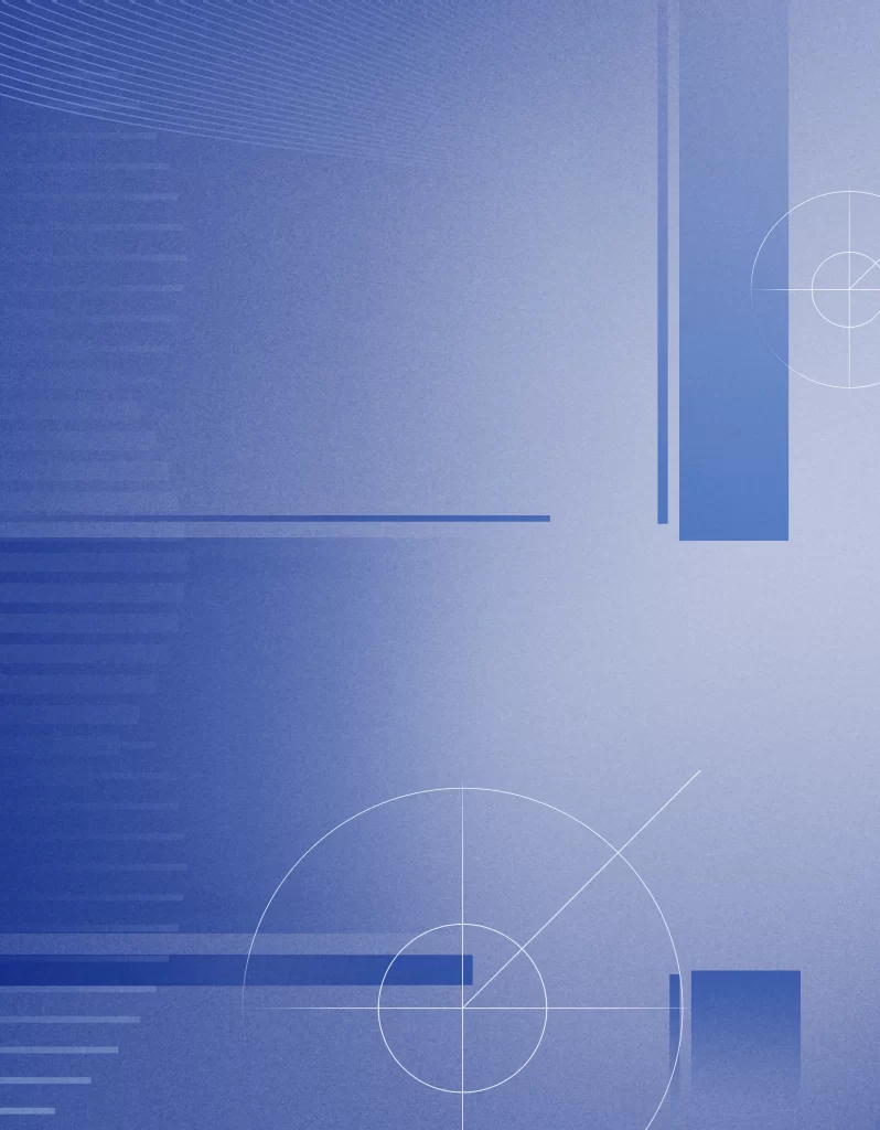 Abstract Blue Tones Geometric Shapes Aesthetic
