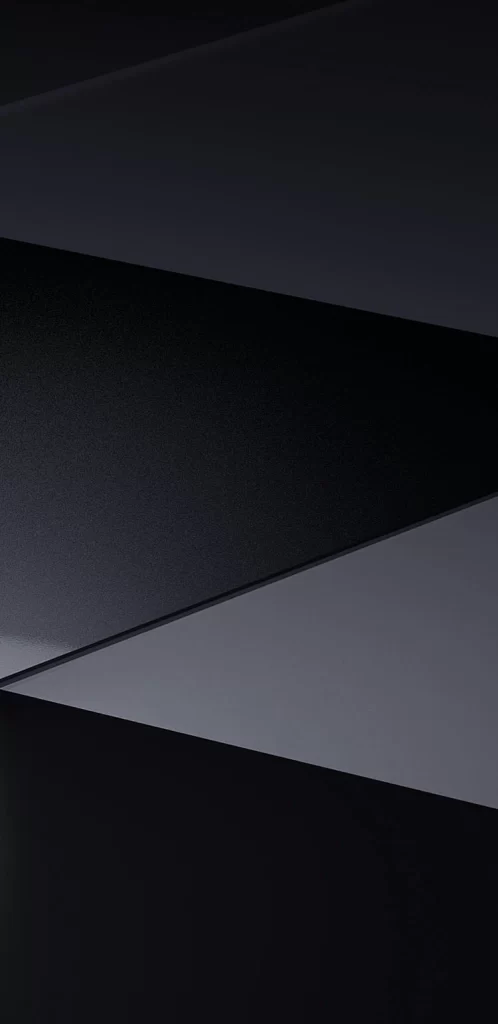 Abstract Composition Black Gray Geometric Shapes