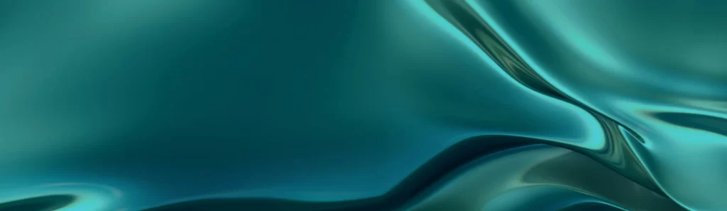Abstract Fluidity Blue Green