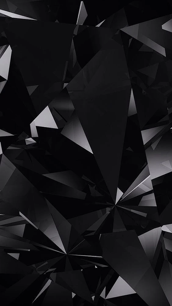 Abstract Geometric Shapes Monochrome Black And