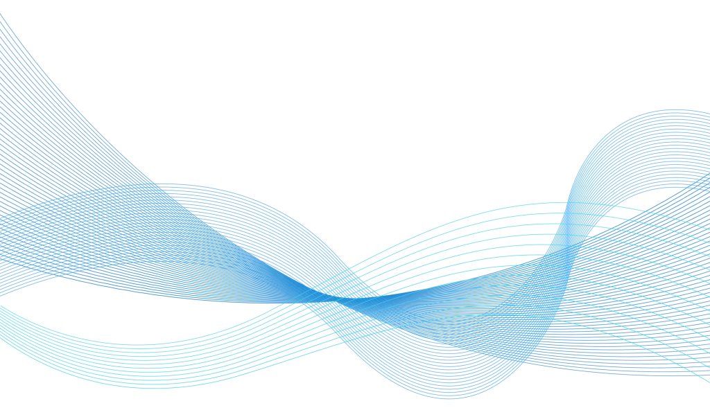 Abstract Waves Blue And Cyan