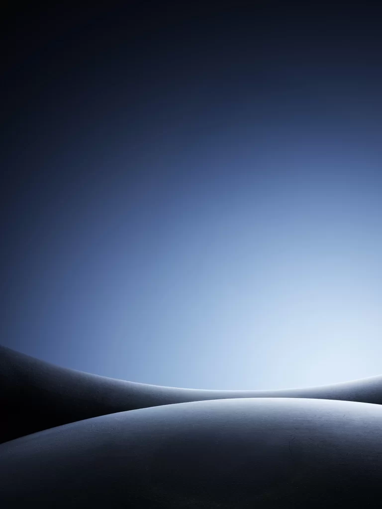 Abstract_Landscape Gradient_Blue Futuristic