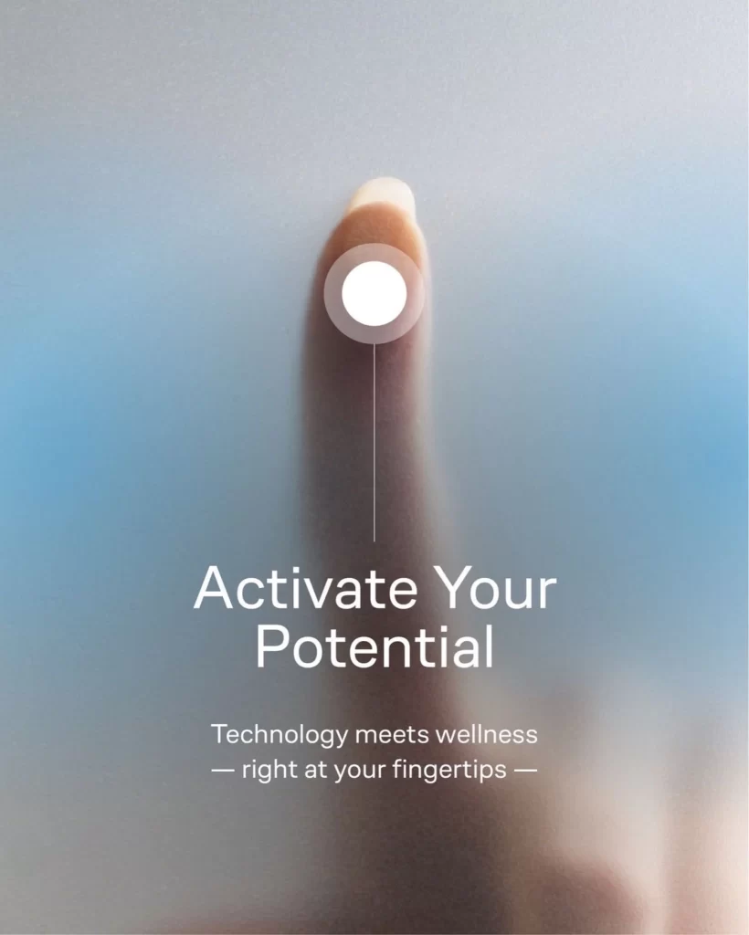 Activate Your Potential Technology Wellness Fingertips