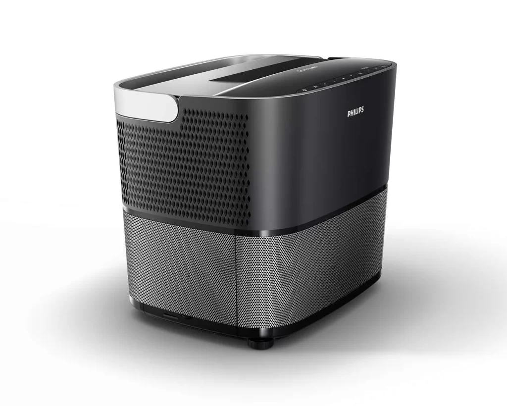 Air Purifier Black Silver Sleek