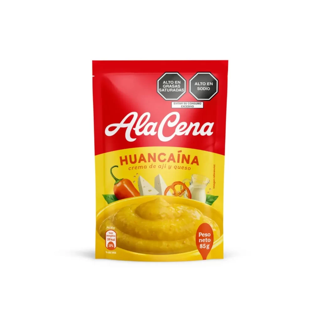 AlaCena Huancaina Sauce Pouch Condiment