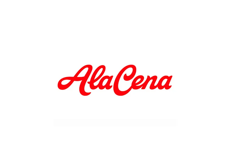 AlaCena Red Script Typography