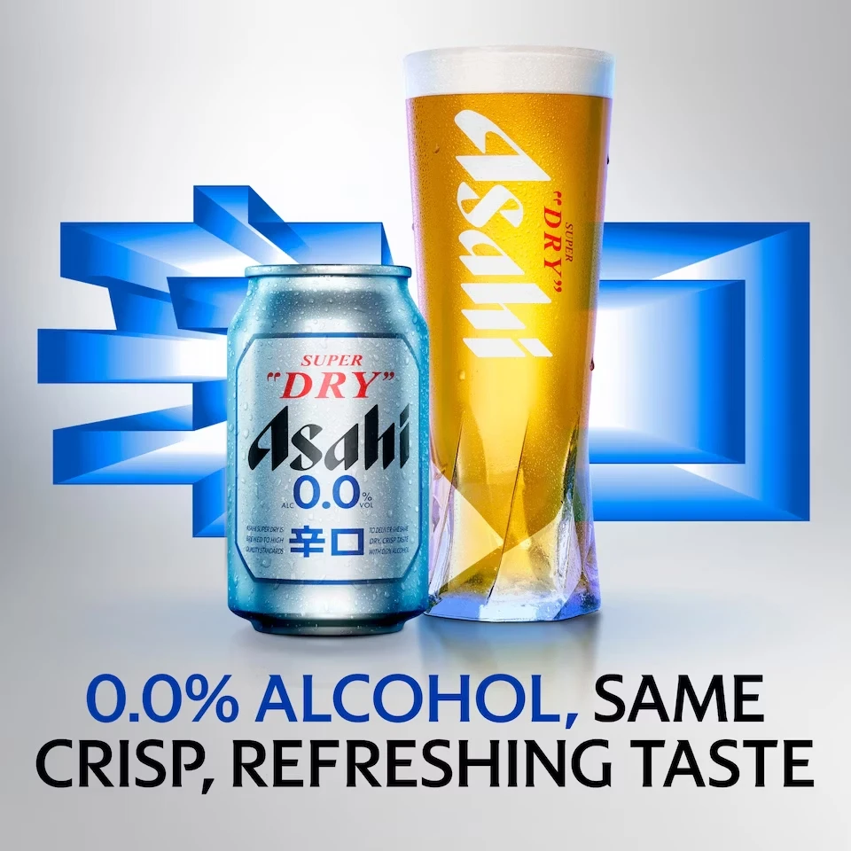 Alcohol Free Beer Silver Blue Refreshing