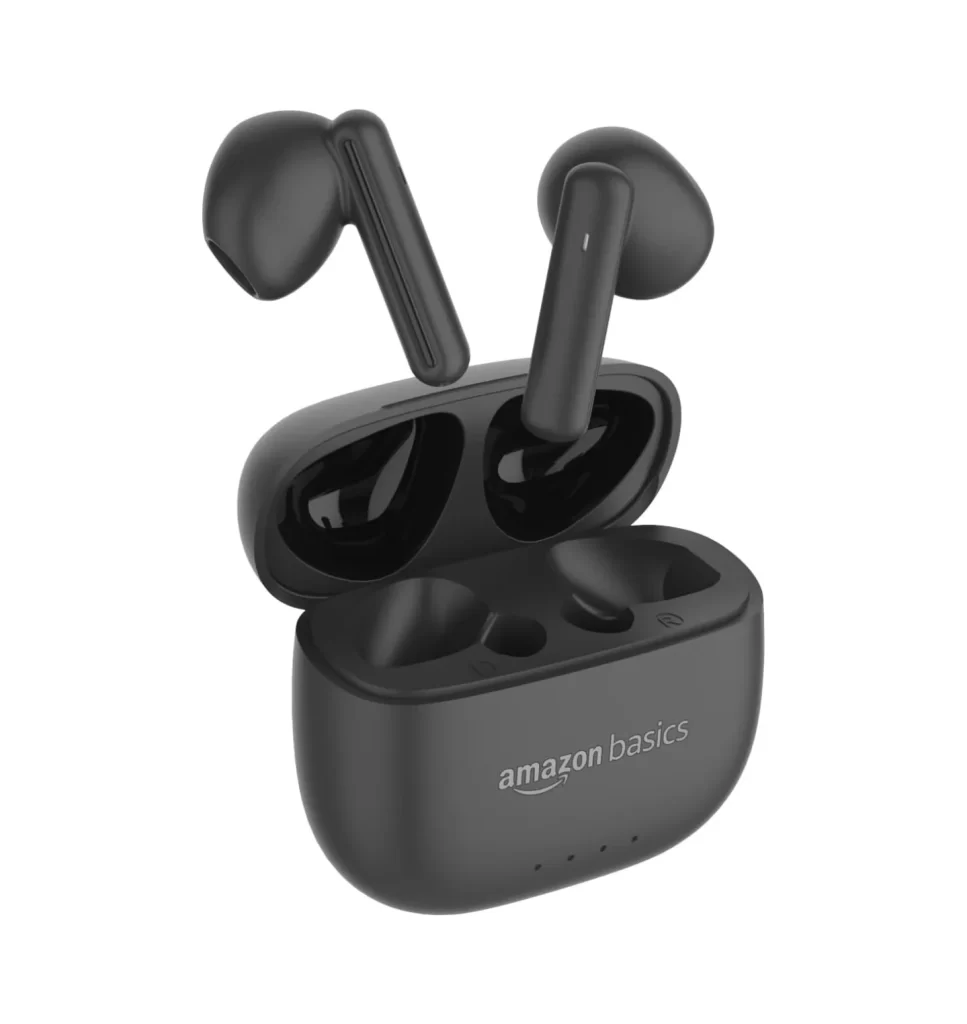 Amazon Basics Wireless Earbuds Packaging