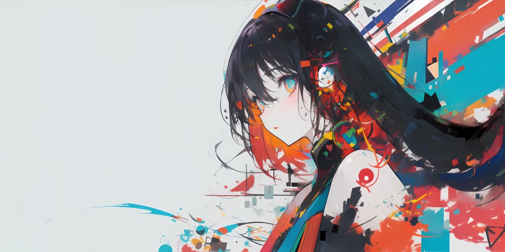 Anime Character Black Hair Blue Eyes