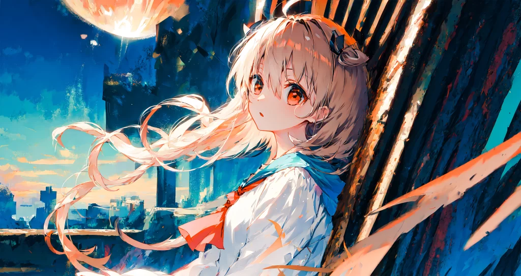 Anime Character Pastel Colors Fantasy Setting
