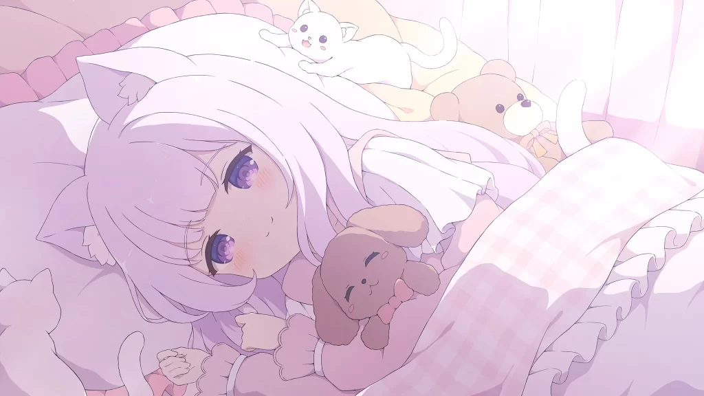 Anime Character Pastel Colors Dreamy Soft